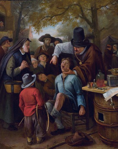 A Tooth-Puller by Jan Havickszoon Steen